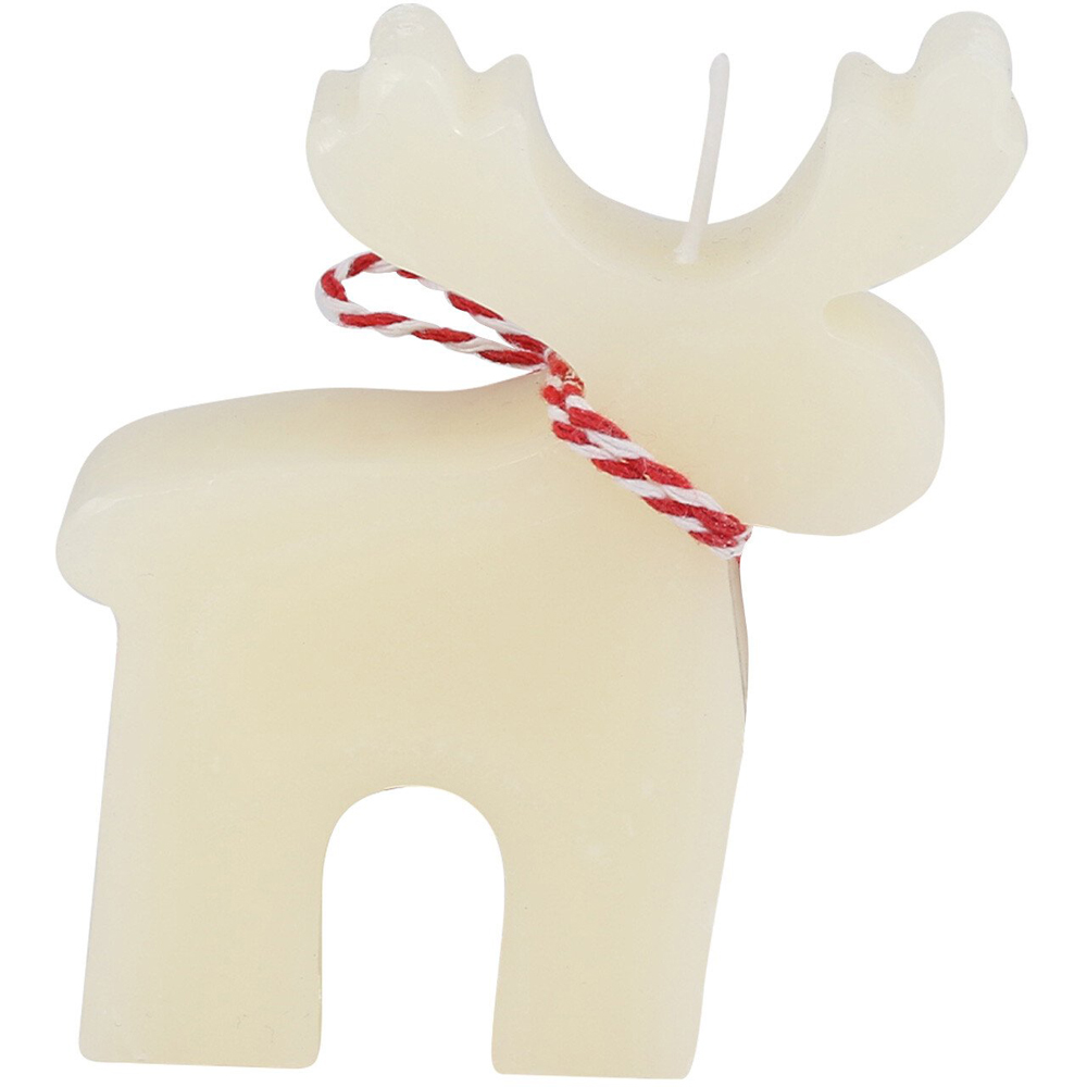 Single Reindeer Candle in Assorted styles Image 2