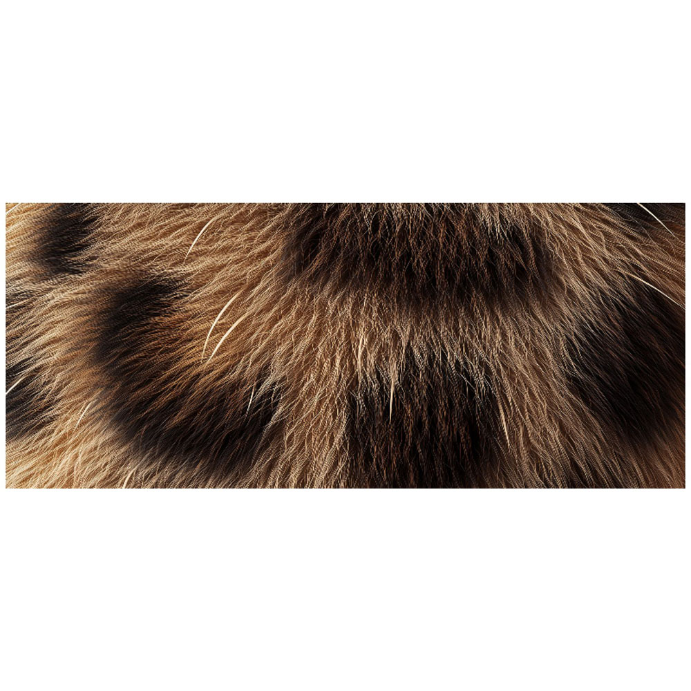 Warren Reed Designer Tabby Fur Print Bathroom Splashback 25 x 60cm Image 2