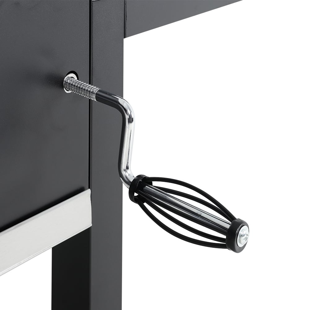 Living and Home Black BBQ Grill Image 5