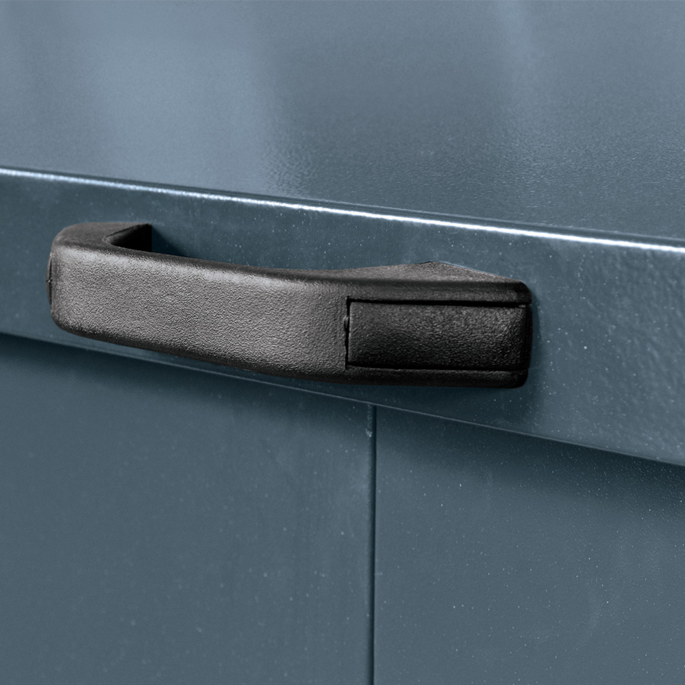 Asgard Access Plus 8 x 4ft Double Door Green Garden Shed Image 6