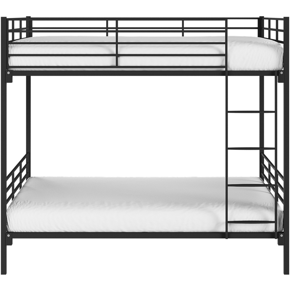 Flair Metayal Double Black Bunk Bed Image 2