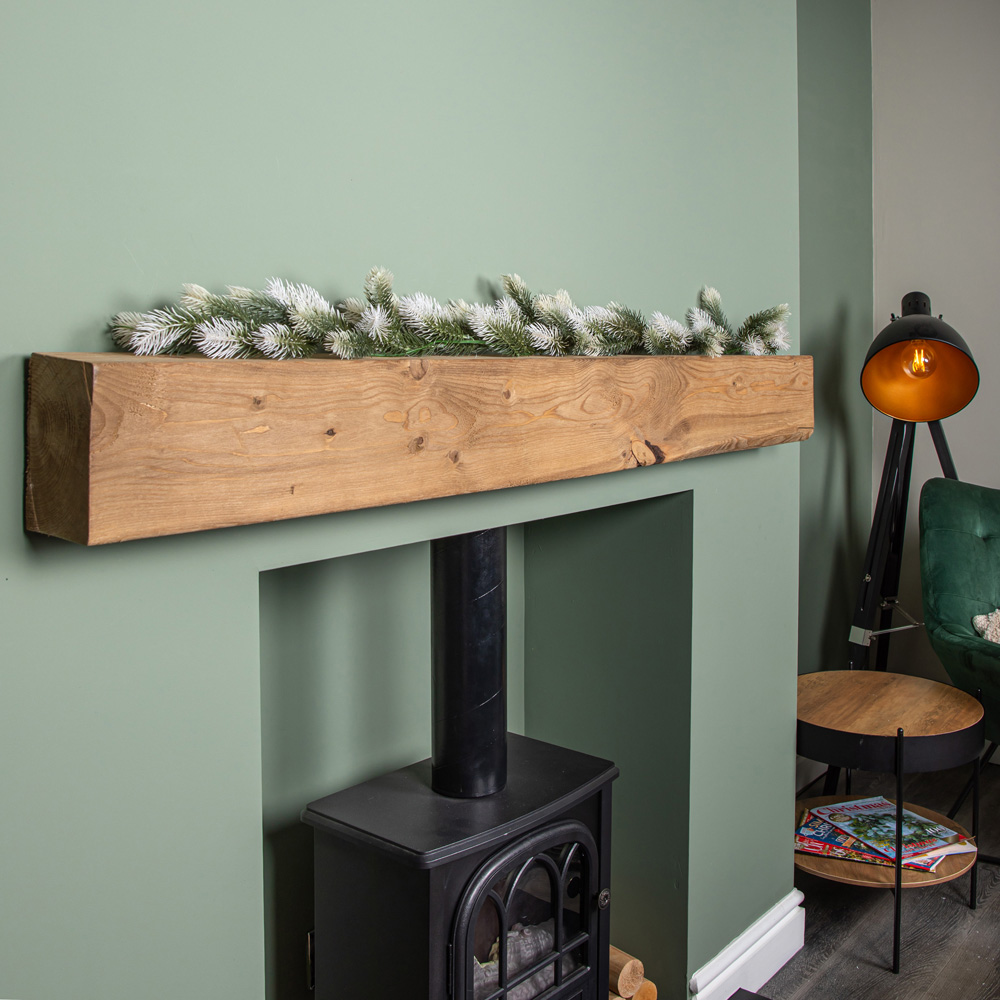 Samuel Alexander Plain Green Foliage Garland 157cm Image 2