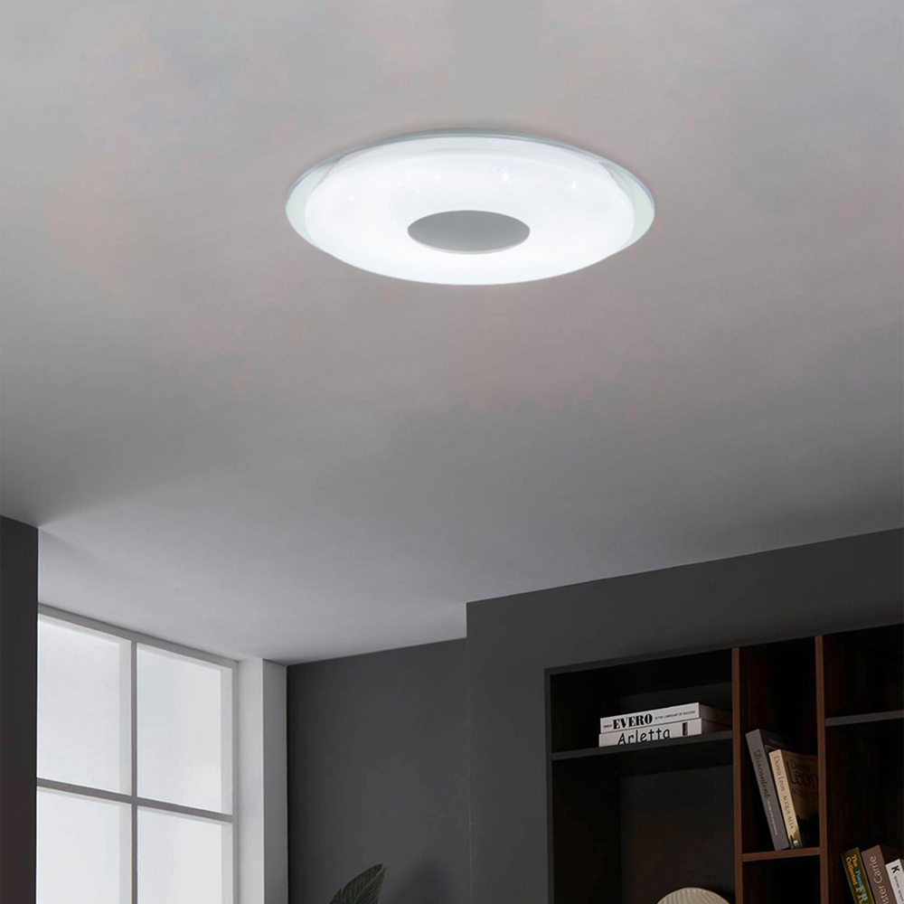 EGLO Lanciano-Z Smart White Flush Light Image 2