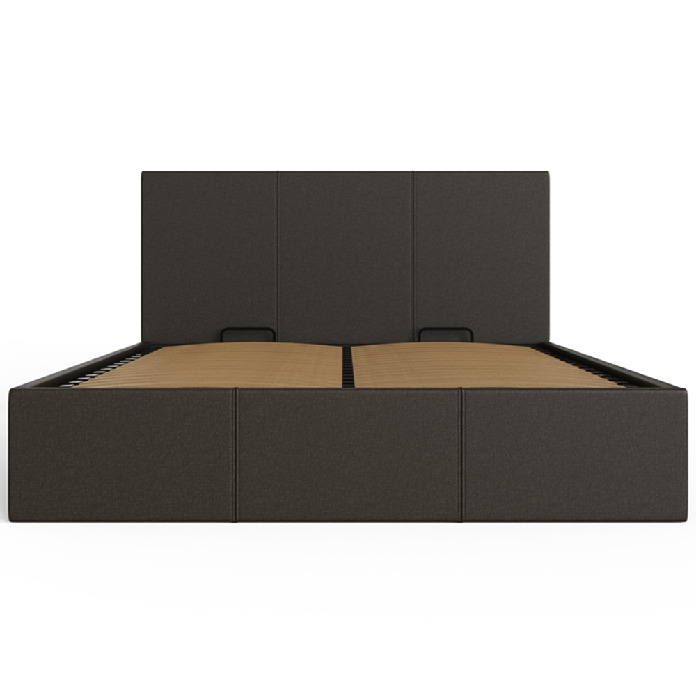 GFW Small Double Grey Side Lift Ottoman Bed Image 5