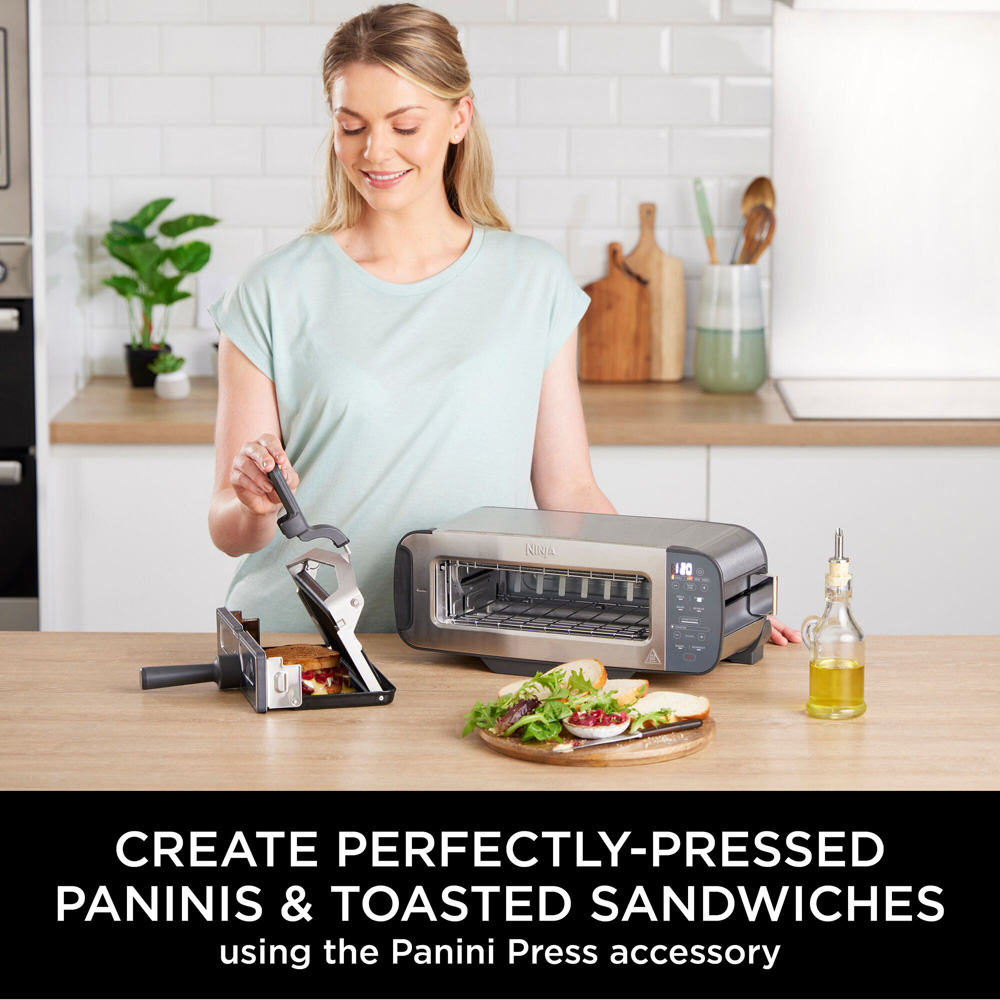 Ninja Foodi 3 in 1 Stainless Steel Slice Toaster Image 6