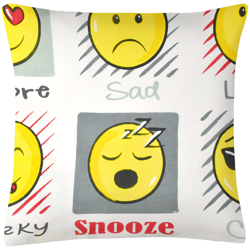 Velosso Expressions White Filled Cushion 43 x 43cm 2 Pack Image 1