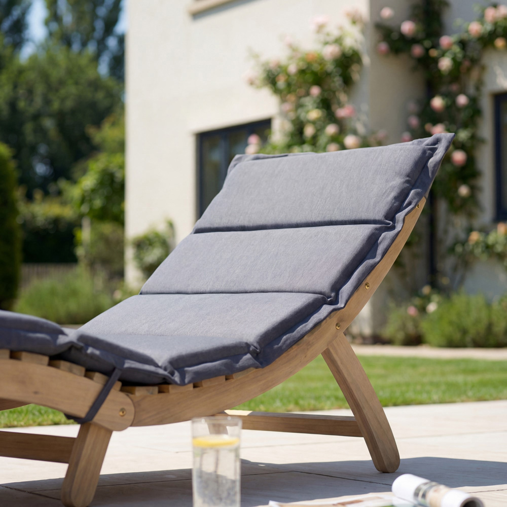Artemis Home Solara Curve Grey Sun Lounger Image 4