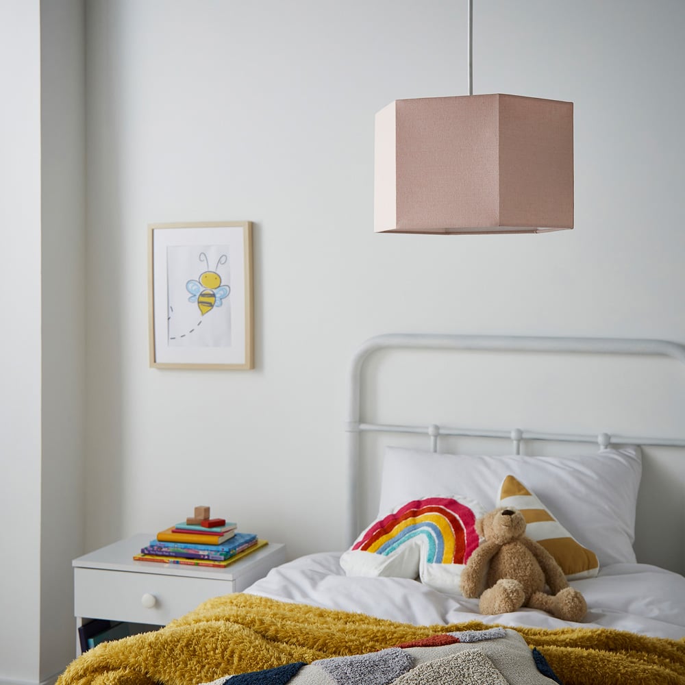 Glow Hex Pink Hexagon Lamp Shade Image 5