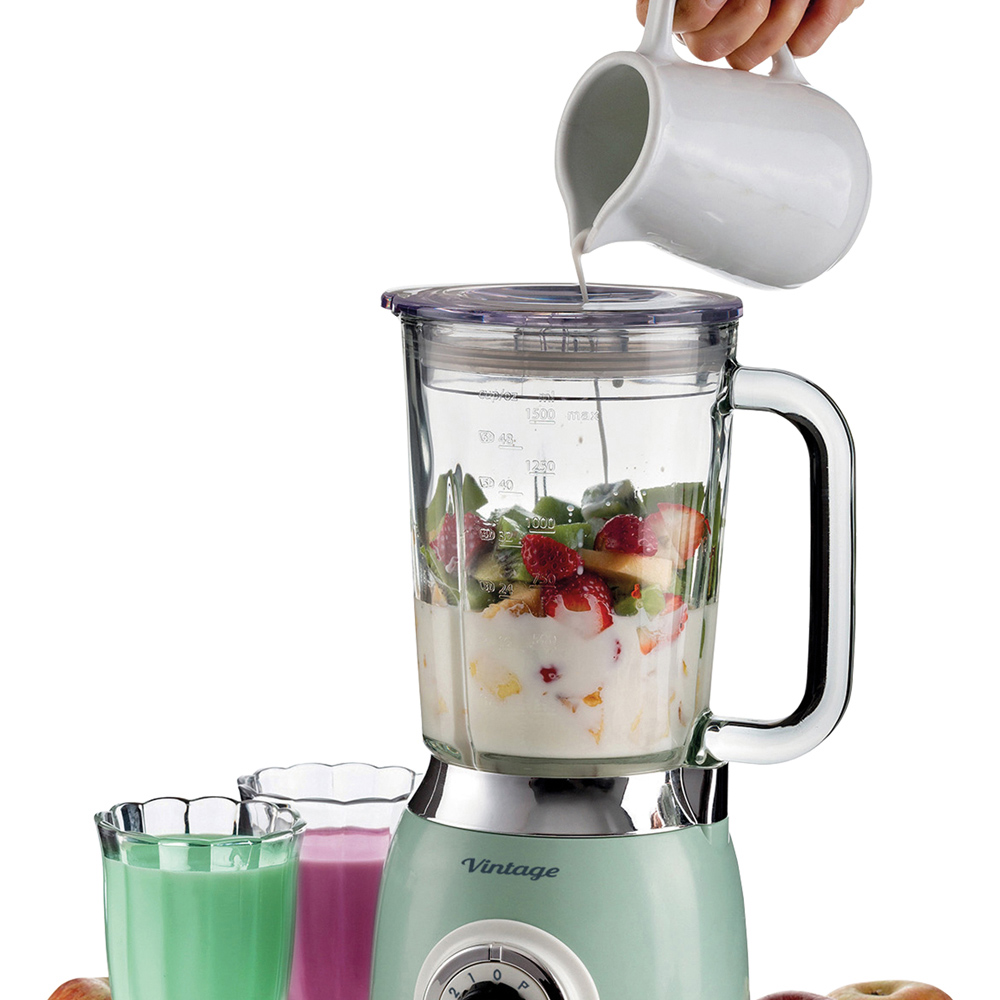 Ariete ARPK37 Green Glass Blender and Stand Mixer Image 7