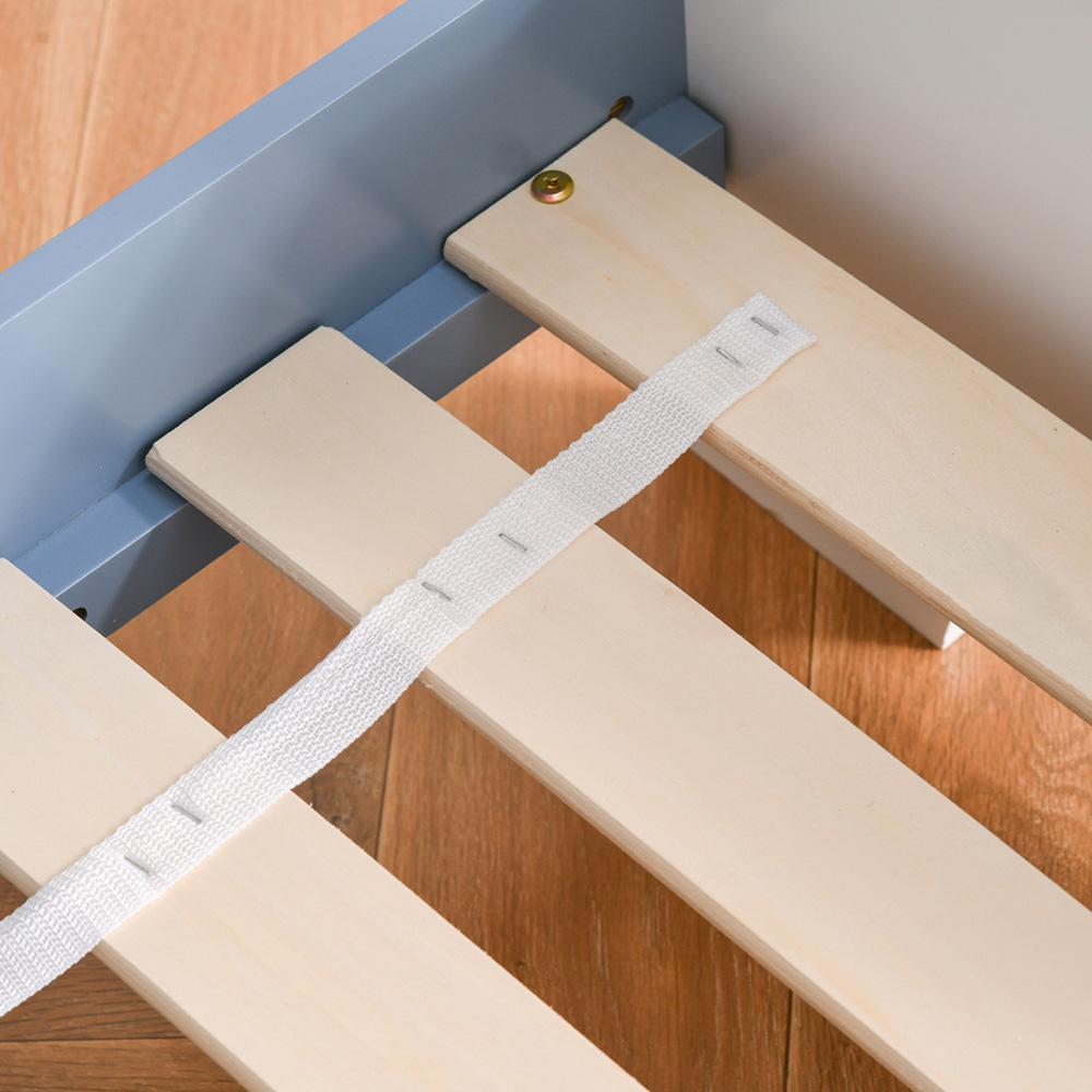 Playful Haven Single Blue Toddler Bed Image 3