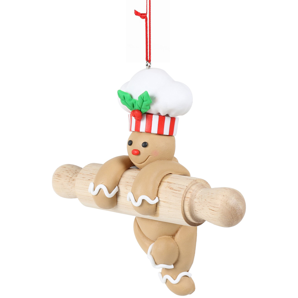 Rolling Pin Gingerbread Decorations Image 4