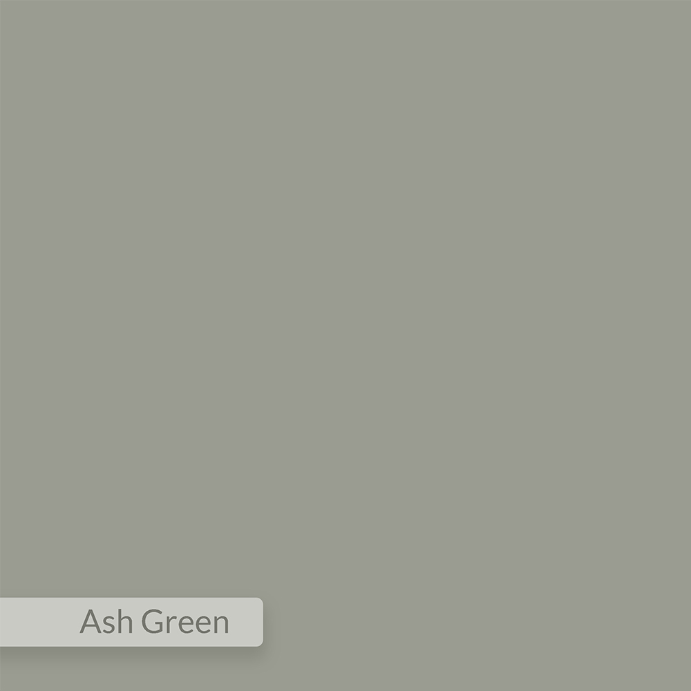 Decortie Glynn Single Door Ash Green Bedside Cabinet Image 6