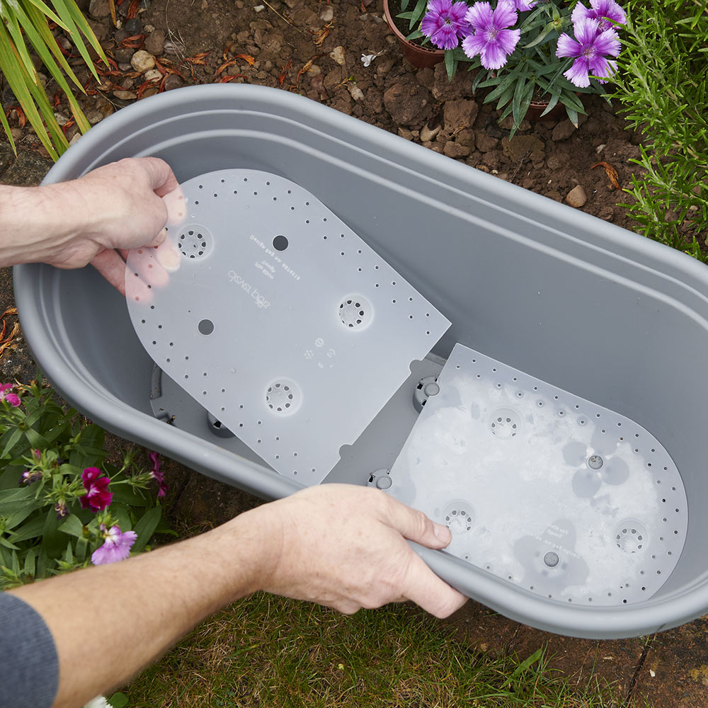 Clever Pots 60cm Long Trough Reservoir Image 5