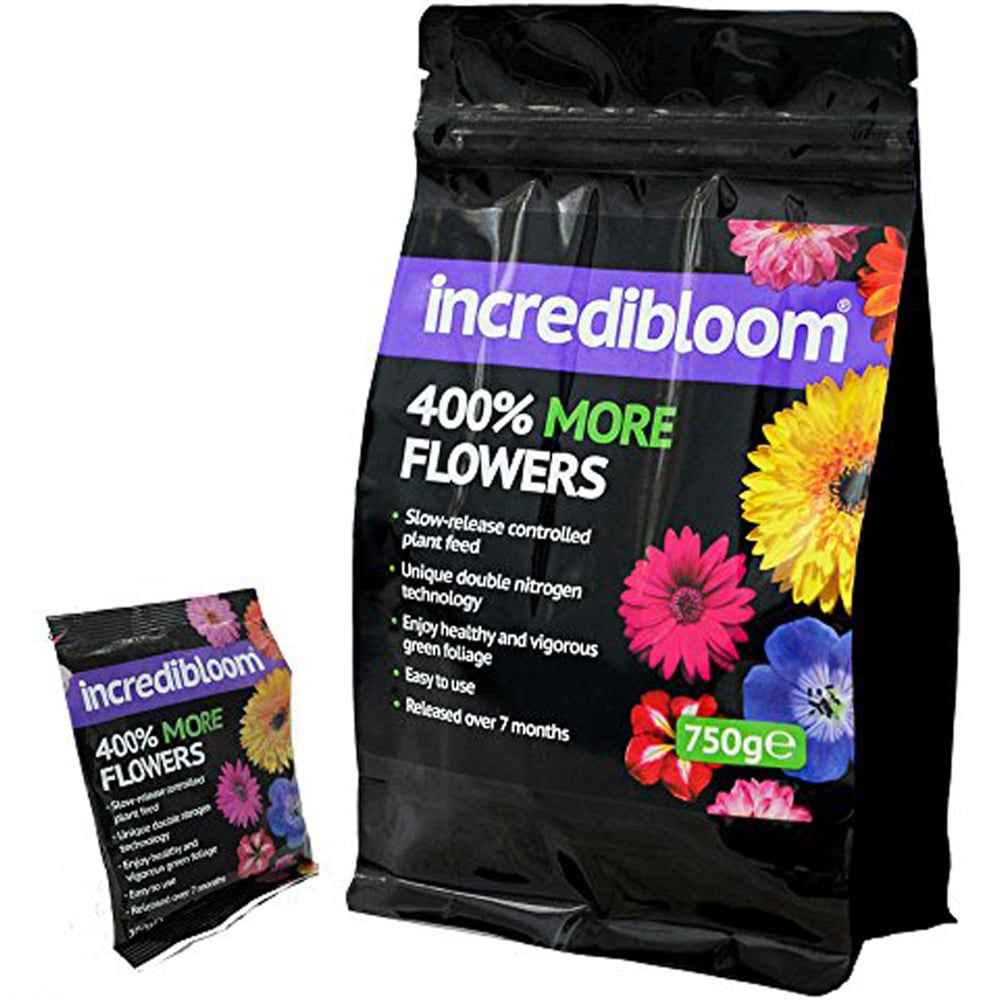 Thompson and Morgan Incredibloom Flower Plant Garden Fertiliser 750g Image 3
