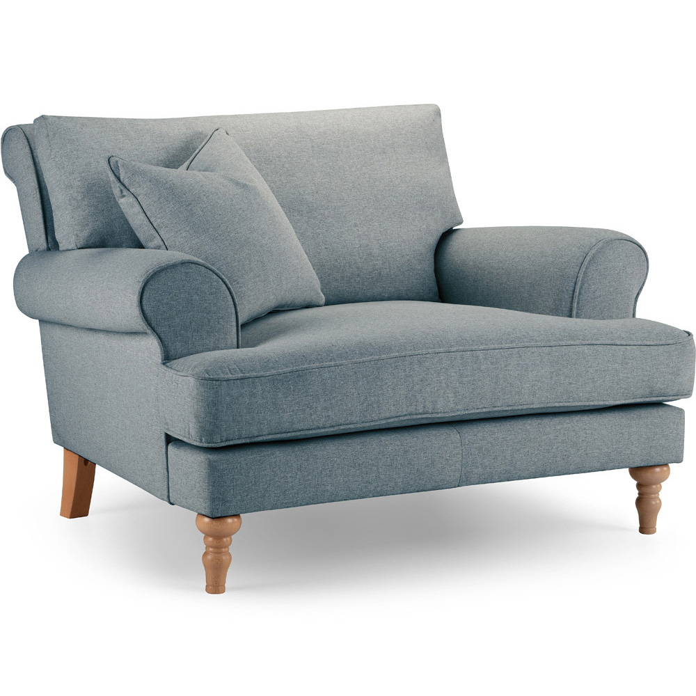 Eastwood Faro Denim Snuggle Chair Image 2