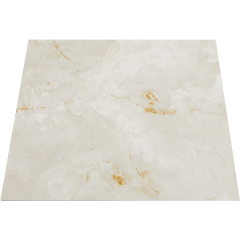 Living and Home Marble Patterned Beige PVC Self Adhesive Wall Sticker 10 Pack Image 2