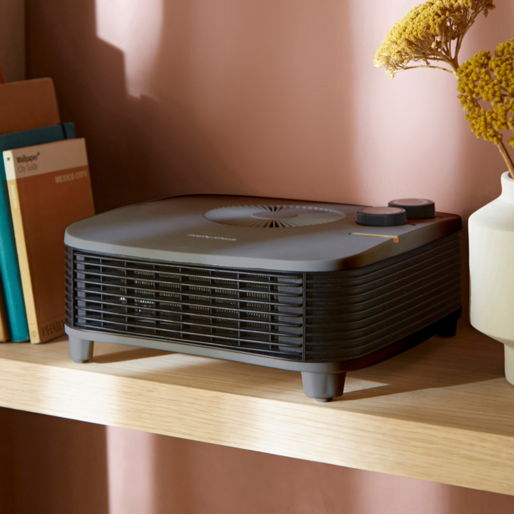 Morphy Richards Grey Flat Fan Heater 2000W Image 2