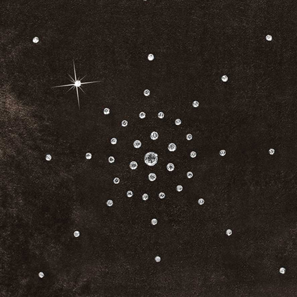 Intimates Grace Diamante Chocolate Filled Cushion 56 x 56cm 2 Pack Image 2