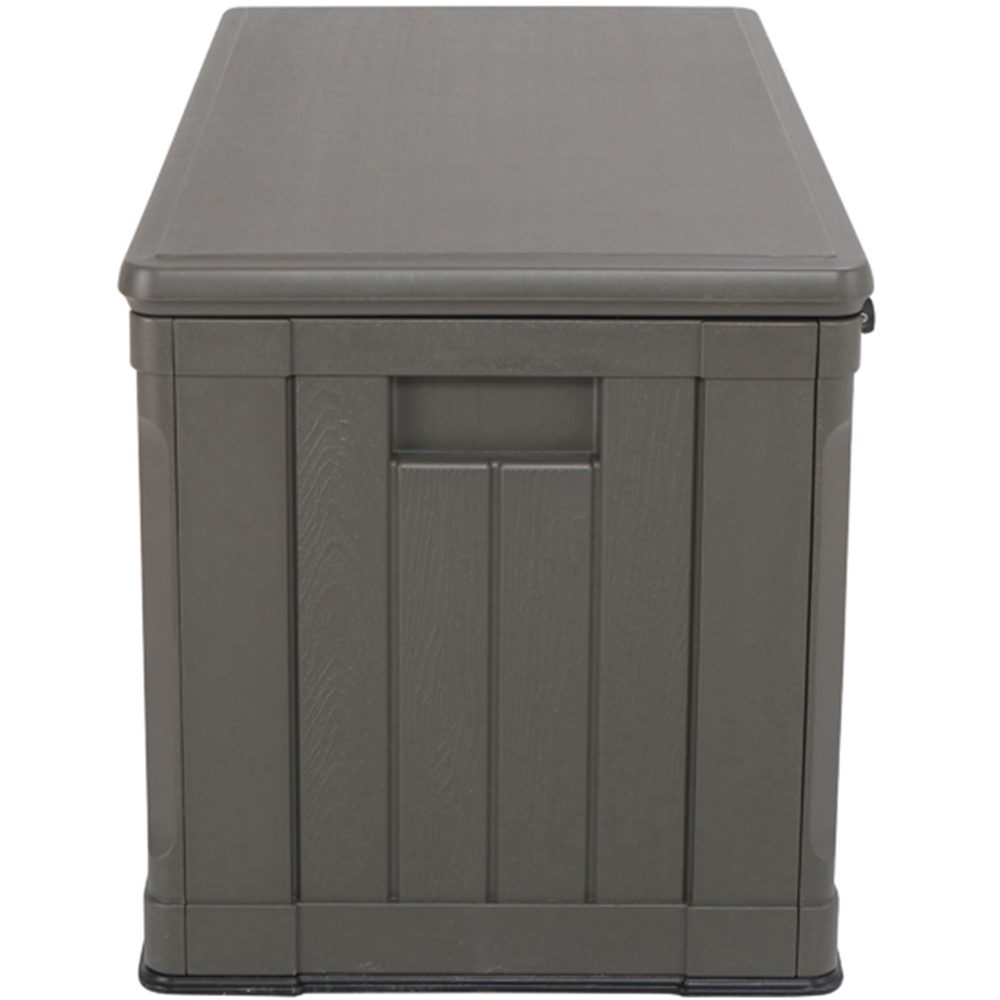 Lifetime Products 439L Brown Outdoor Deck Storage Box Image 4