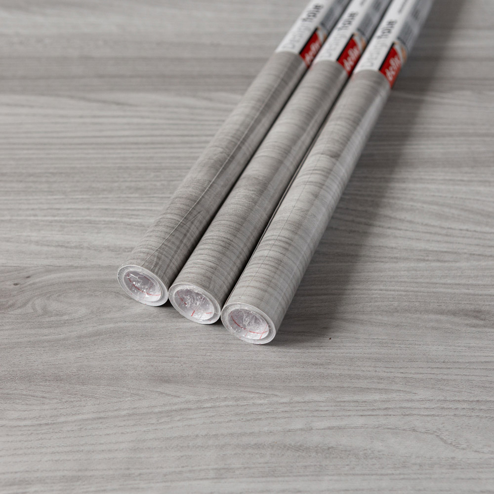 d-c-fix Sangallo Grey Sticky Back Plastic Vinyl Wrap Film 67.5cm x 2m 3 Pack Image 2