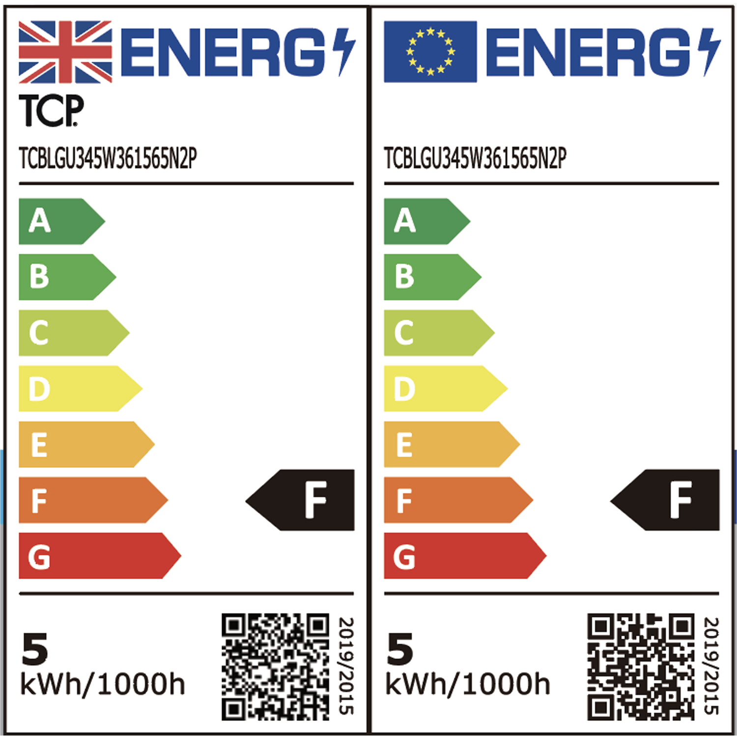 TCP LED GU10 345L Bulbs - Daylight Image 4