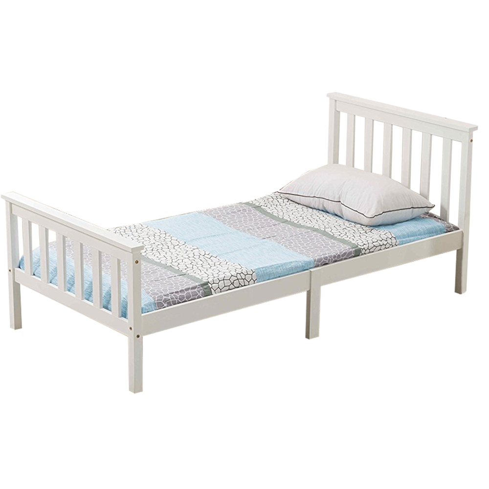 Portland Single Wooden Bed Frame Image 3