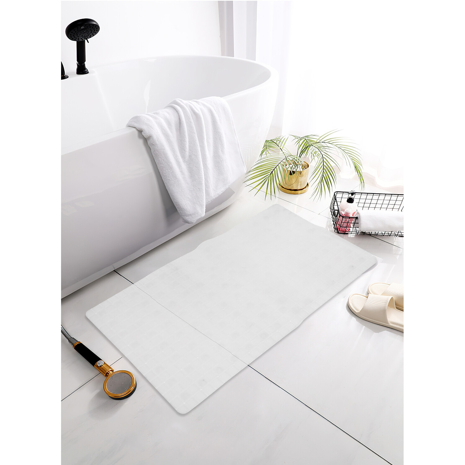 Clear Bath Mat Image 2