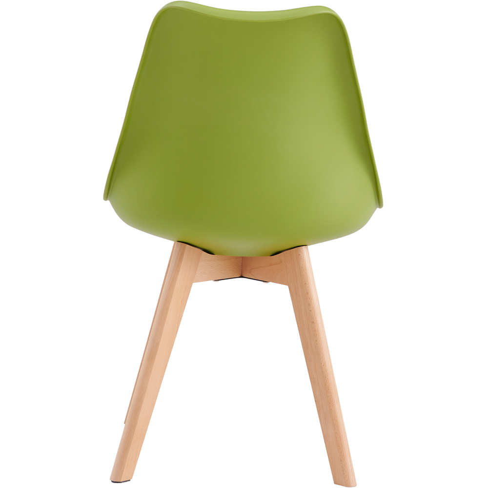 Eva Green Padded Dining Chairs Image 5