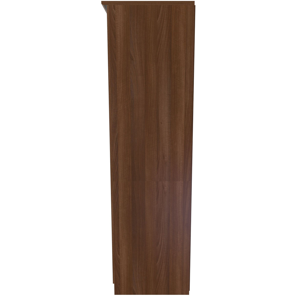 Crowndale Sherwood 3 Door Noche Walnut Wardrobe Image 3