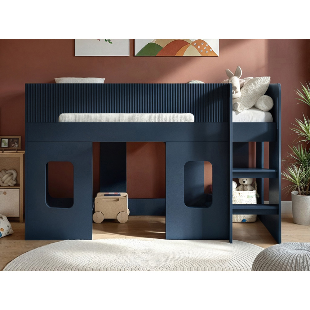 Flair Lino Navy Play House Mid Sleeper Image 4