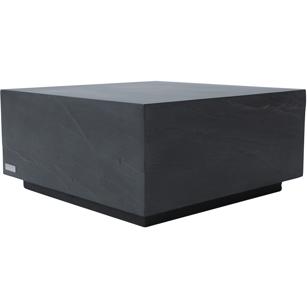 Elementi Colorado Slate Black GRC Medium Coffee Table Image 3
