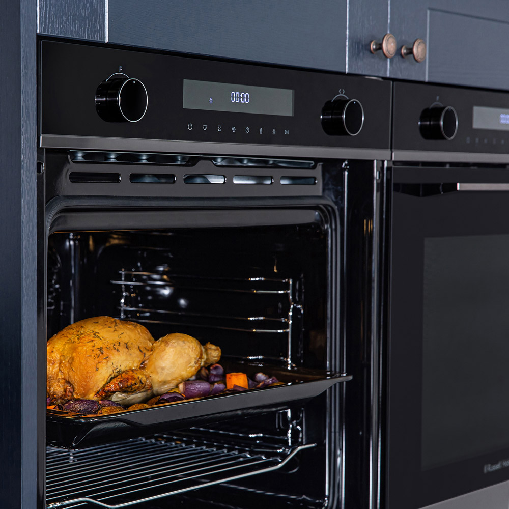 Russell Hobbs Midnight Dark Steel 72L Multi Functional Fan Oven Image 7