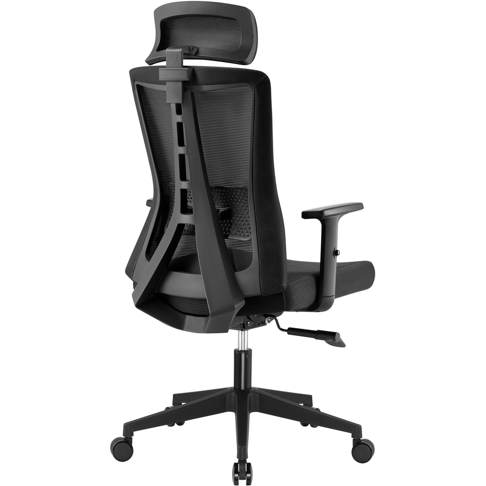 TTAP Oxford Plus Black Mesh Swivel Office Chair Image 3