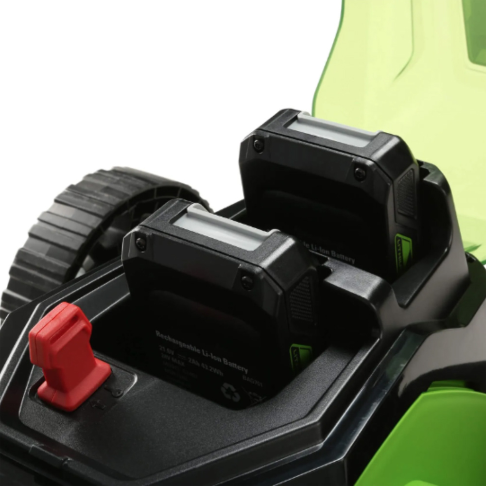 Greenworks GWG24X2LM41K4X 48V Hand Propelled 41cm Rotary Lawn Mower Image 3