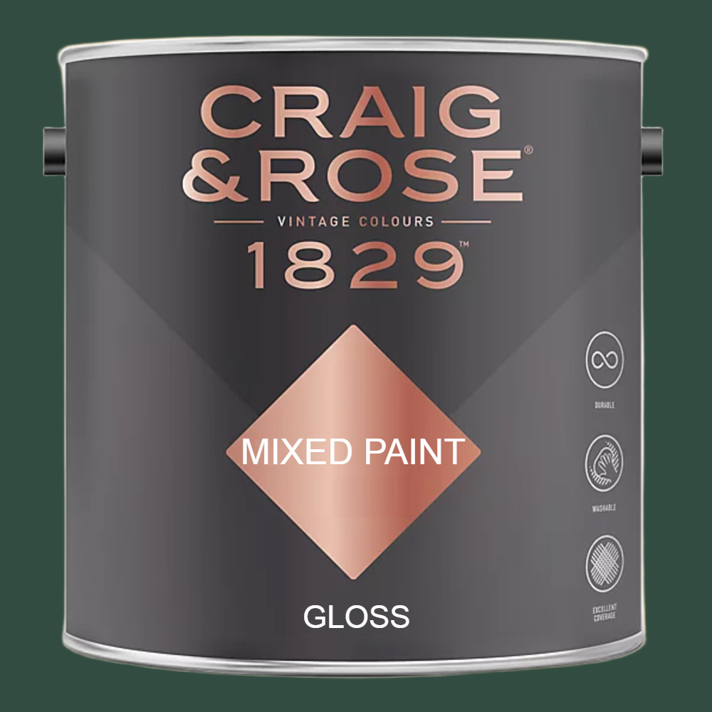 Craig & Rose 1829 Vintage Walls Wood and Metal Ottilie Gloss Mixed Paint 2.5L Image 2