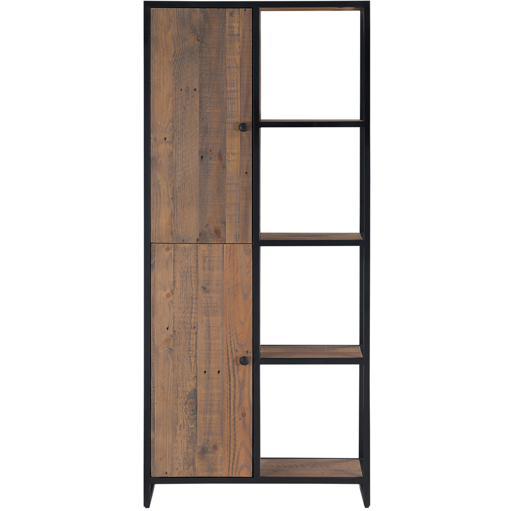 Baumhaus Ooki 2 Door 4 Shelf Tall Bookcase Image 3