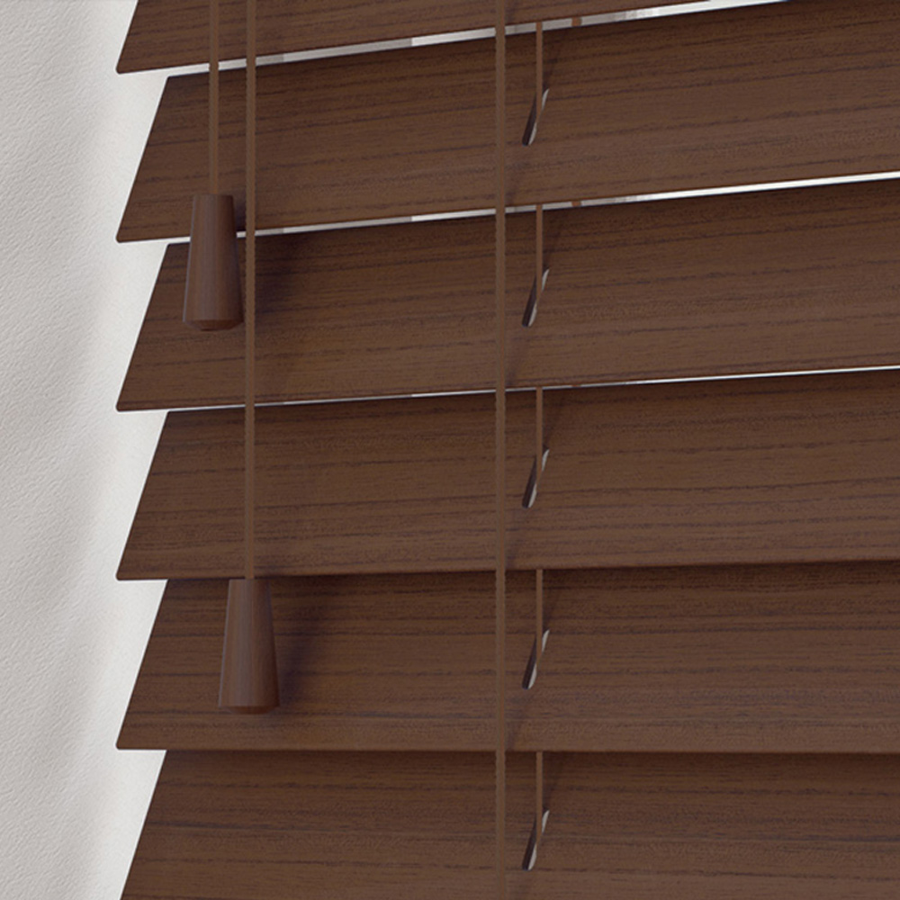 New Edge Blinds Grained Venetian Blinds Chocolate 160cm Image 2