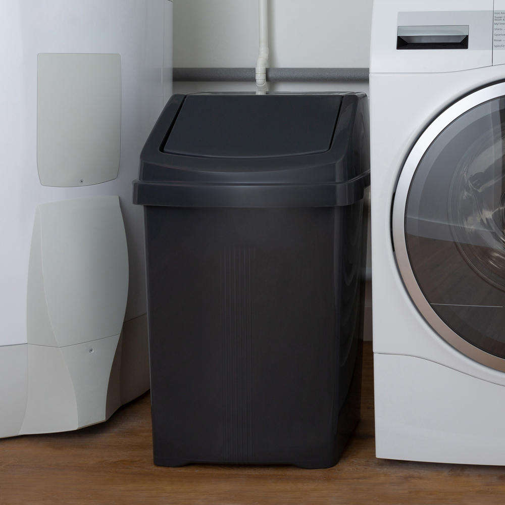 Wham Casa 50L Swing Bin Midnight Image 2