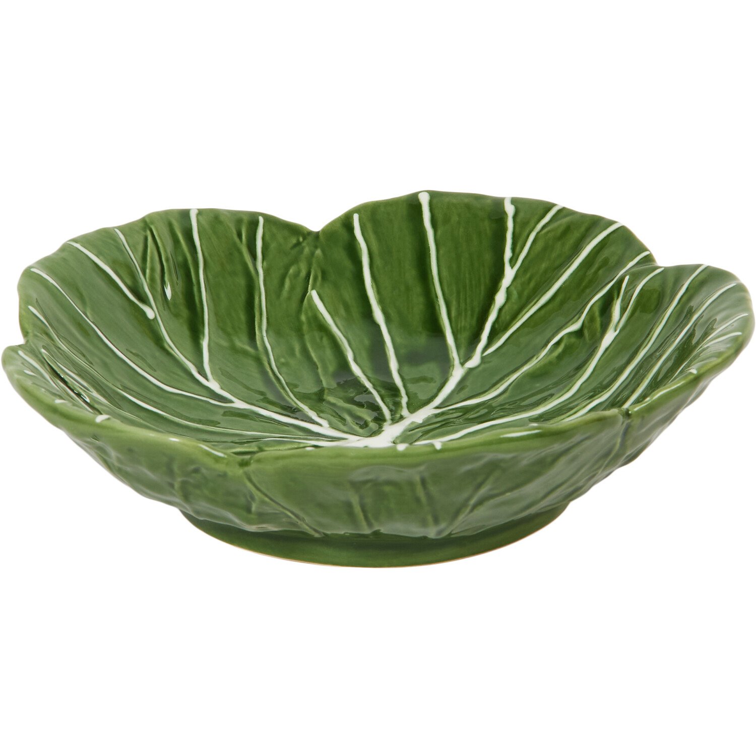 Cabbage Leaf Bowl - Green Image 4