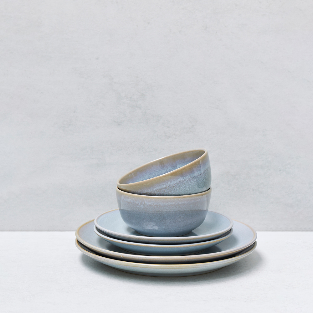 Sabichi Reactive Grey 12 Piece Dinner Set Image 2