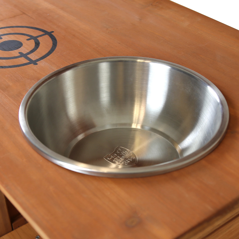 Charles Bentley Children Mud Kitchen Wood Image 6