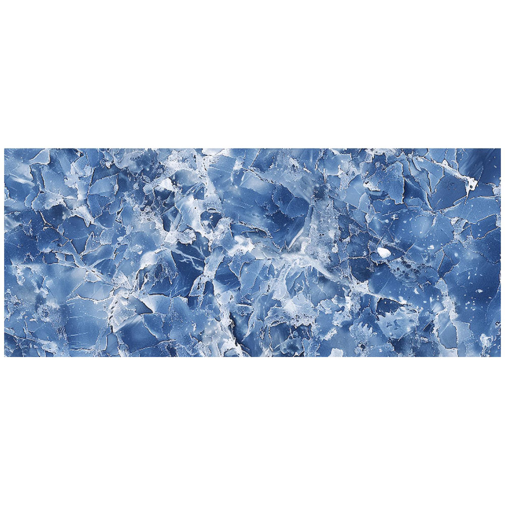 Warren Reed Designer Coastal Blue Quartz Effect Bathroom Splashback 25 x 60cm Image 2