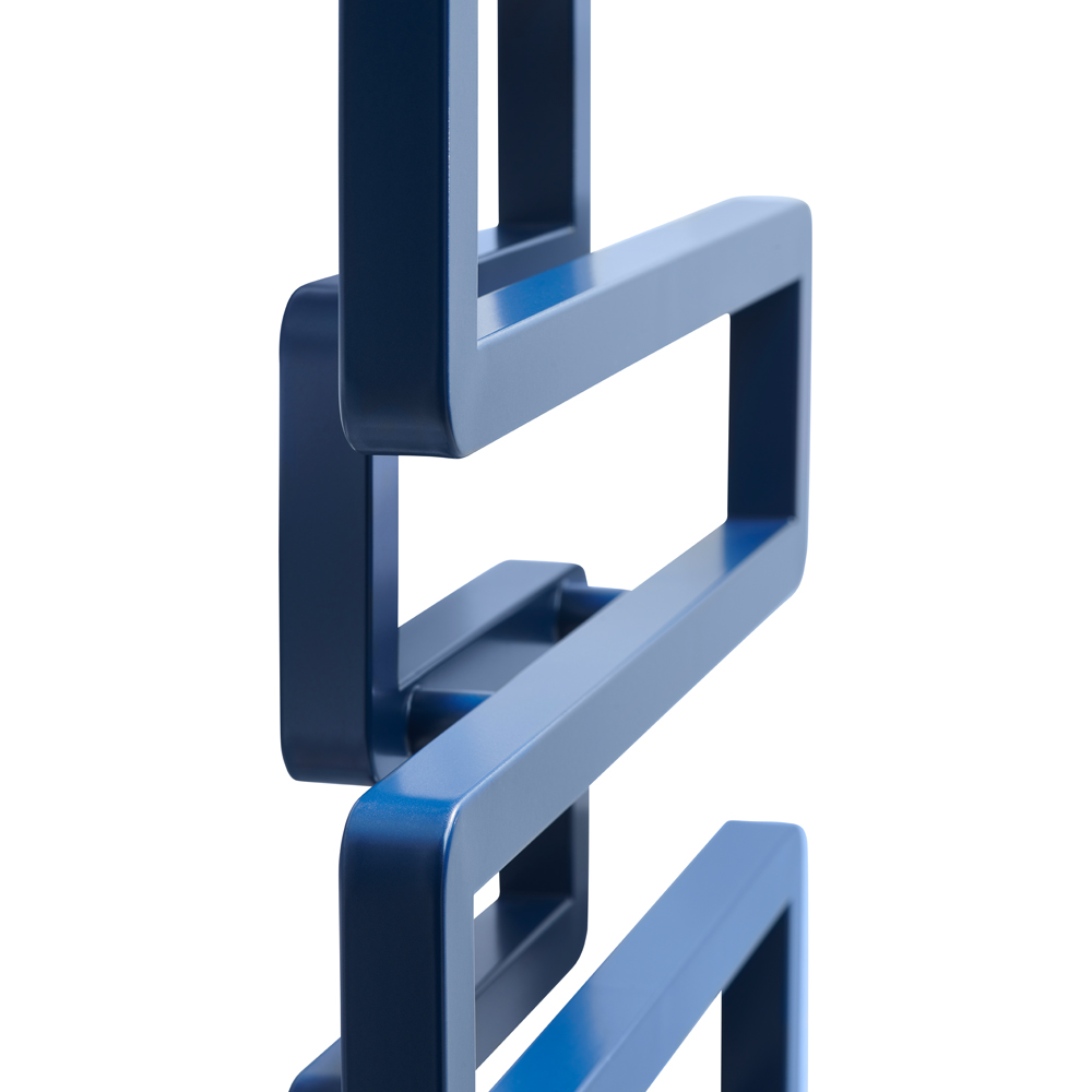 Terma Bookie Denim Blue Heated Towel Rail 1155 x 500mm Image 3