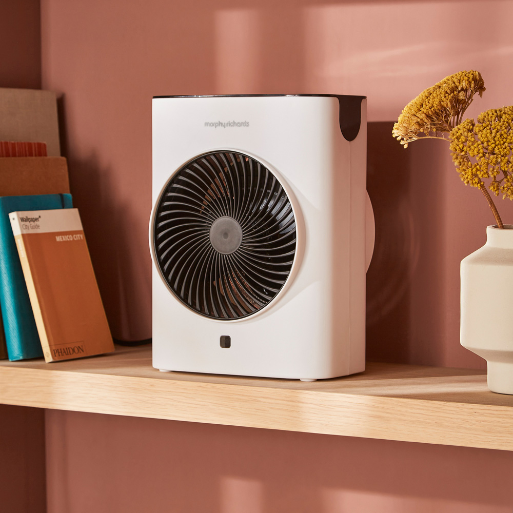 Morphy Richards White Upright Fan Heater 2000W Image 2