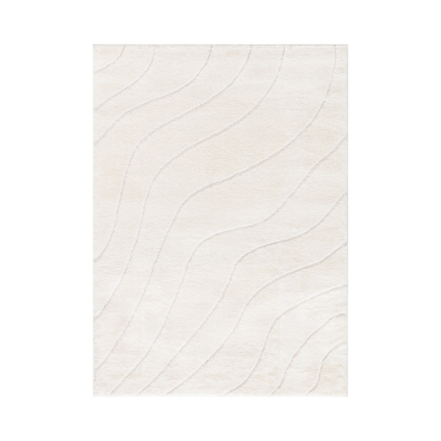 Savanna Beige Wave Rug Beige Image 4