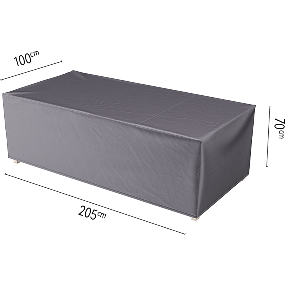 Platinum AeroCover Waterproof Garden Bench Cover 70 x 205 x 100cm Image 6