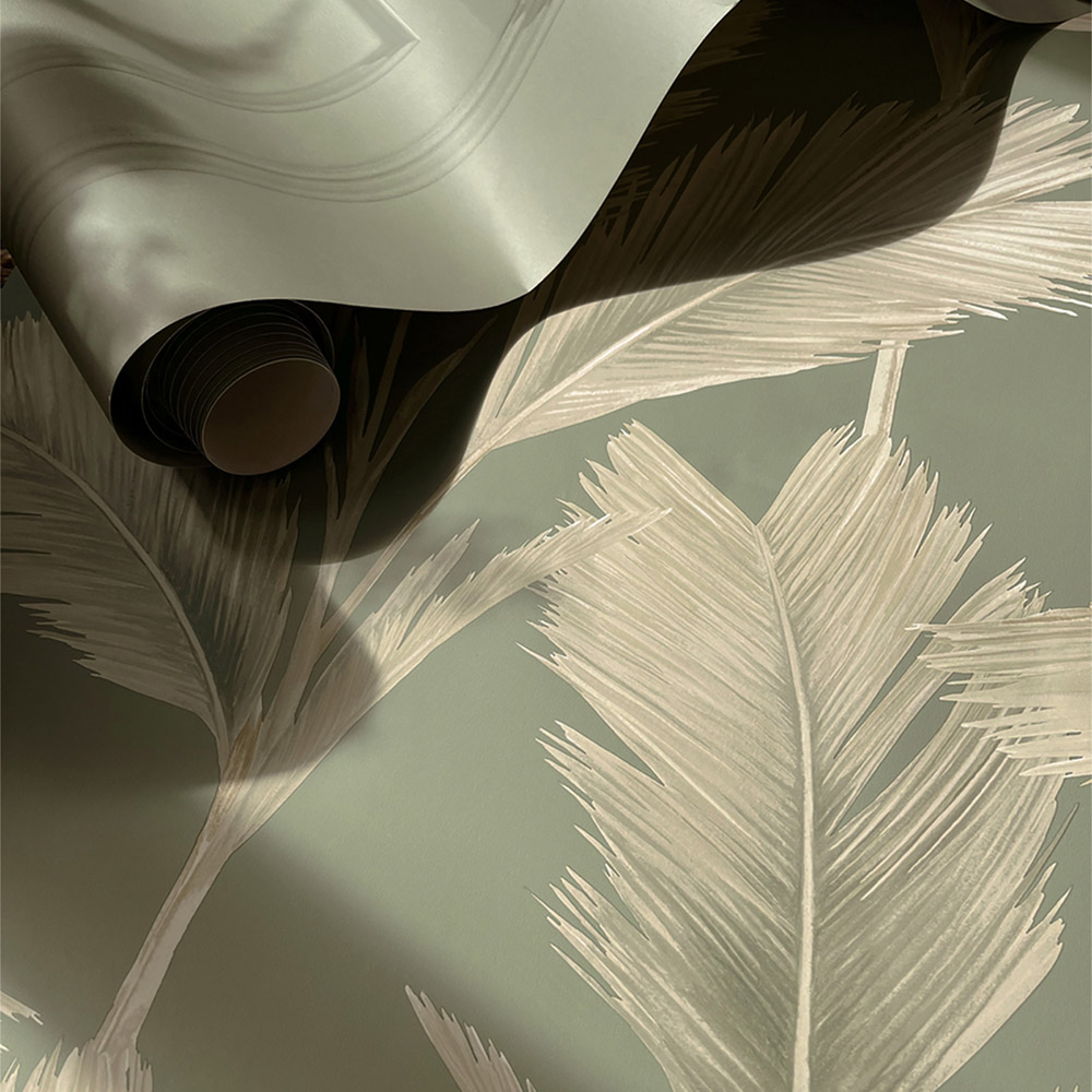 Belgravia Decor Kailani Sage Wallpaper Image 3