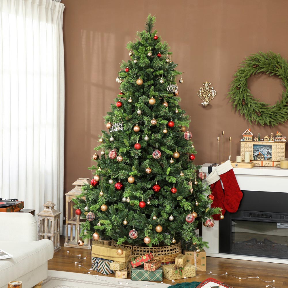 Everglow Carolina Pine Multicolour LED Artificial Christmas Tree with Remote 7.5ft Image 3