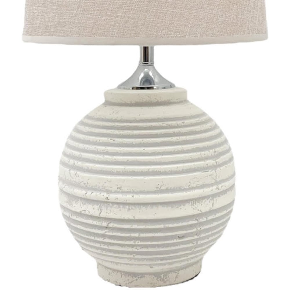 Acacia Home Fabric Shade Table Lamp 44 x 15 x 15 cm Image 3