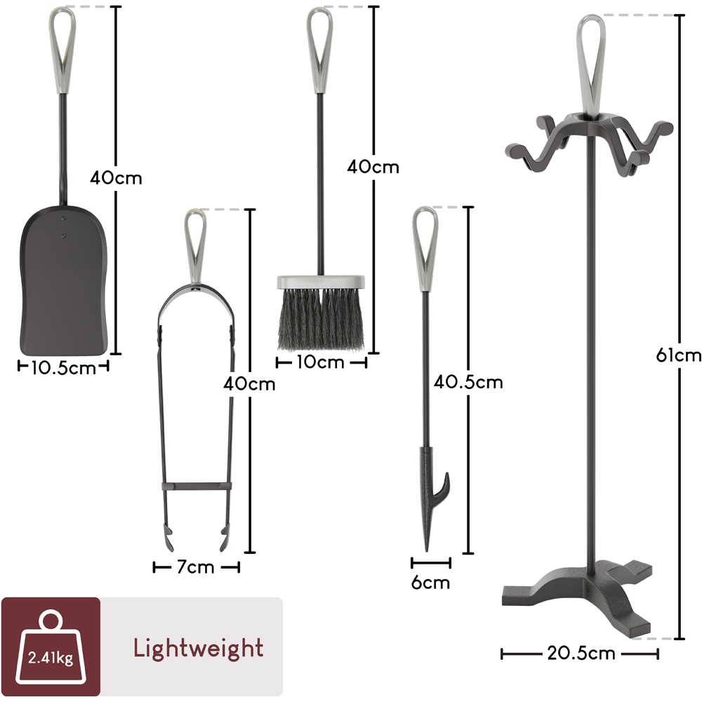 Fire Vida 5 Piece Buxton Nickel Image 6